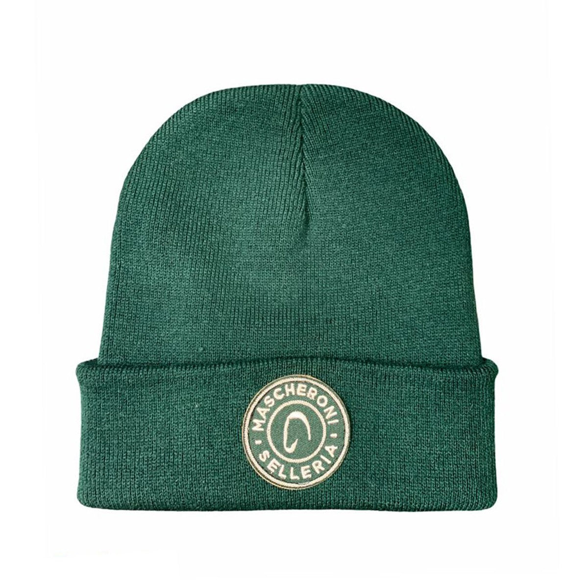 MASCHERONI SELLERIA Cappellino Di Lana Con Logo Mascheroni 09MACAPPELLOLANA VERDE 