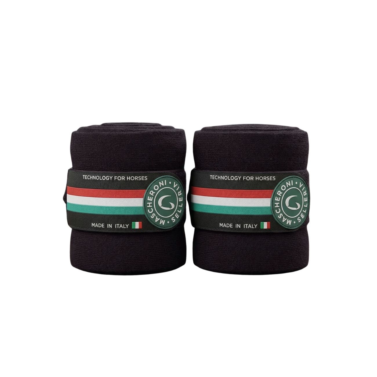 MASCHERONI SELLERIA Fasce Da Lavoro In Pile Con  Mezzo Elastico Mascheroni Nero 09MAFASCEDALAVORO BLACK 
