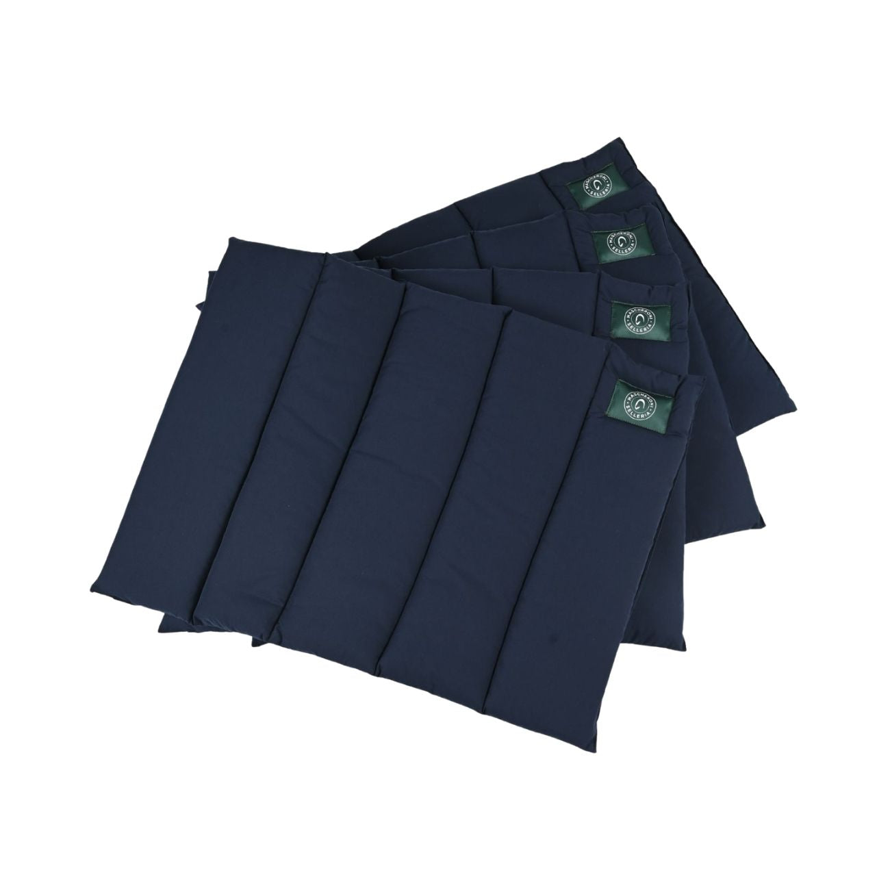 MASCHERONI SELLERIA Set 4 Pezzi Sottofasce Piccole Blu 09MASOTTOFASCE BLU 