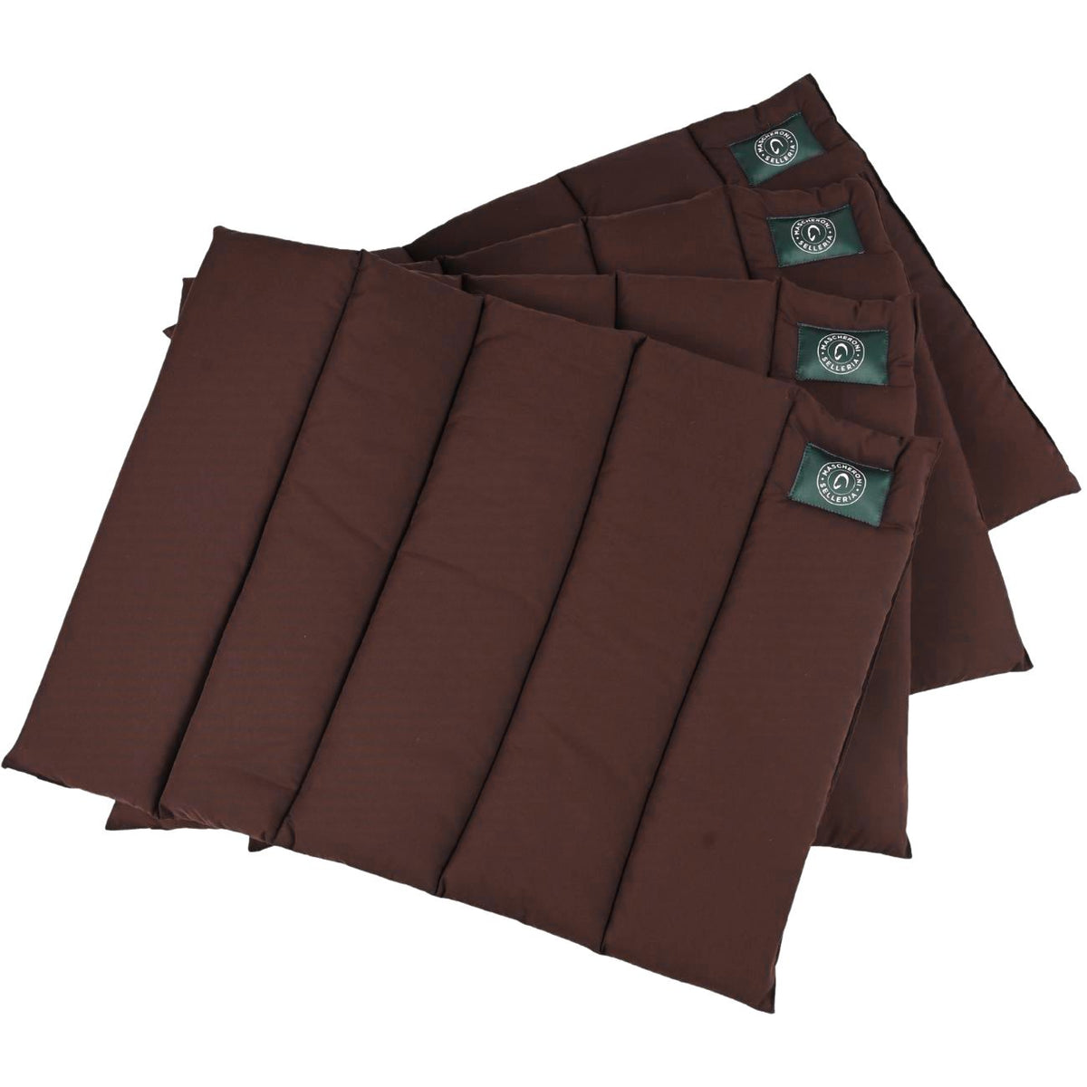 MASCHERONI SELLERIA Set 4 Pezzi Sottofasce Grandi Marrone 09MASOTTOFASCEGRANDI-SF750 MARRONE 