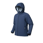 MASCHERONI SELLERIA Softshell Junior Full Zip Mascheroni 10MA-1A00094-SZLN950 BLACK BLUE 
