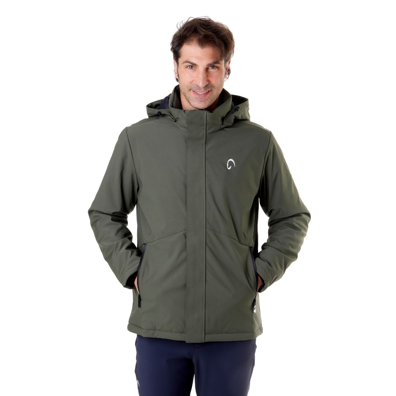 MASCHERONI SELLERIA Giubbotto Unisex Con Cappuccio Mascheroni 12K3227MASE319 OIL GREEN 