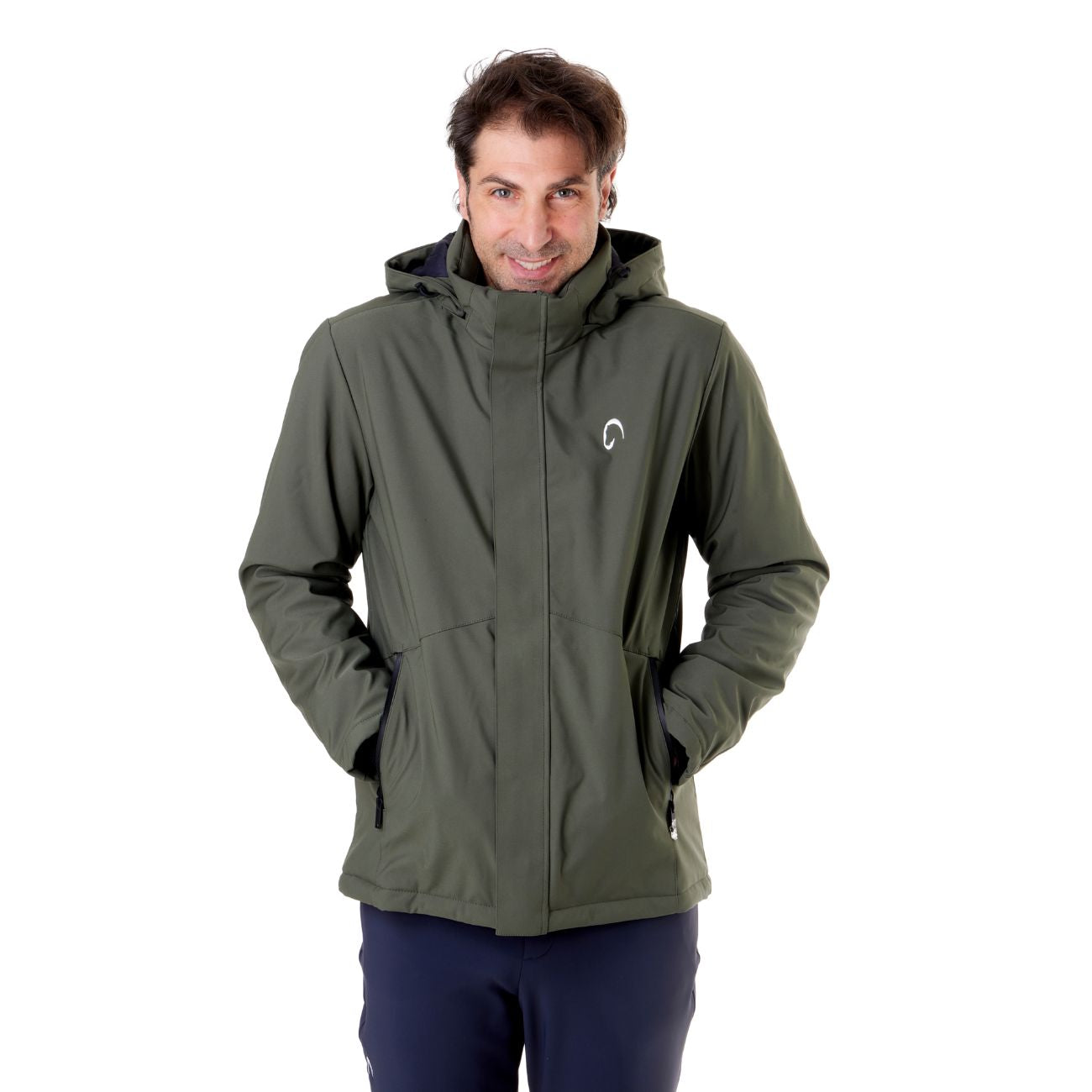 MASCHERONI SELLERIA Giubbotto Unisex Con Cappuccio Mascheroni 12K3227MASE319 OIL GREEN 