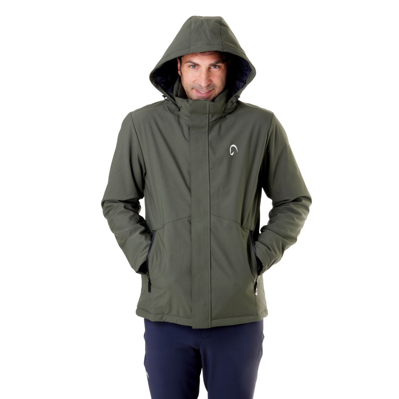 MASCHERONI SELLERIA Giubbotto Unisex Con Cappuccio Mascheroni 12K3227MASE319 OIL GREEN 