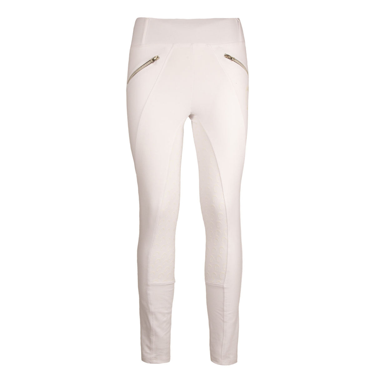 MASCHERONI SELLERIA Leggings Donna Full Grip Con Tasche Mascheroni Bianco 29MA-LEGGINGSMASK BIANCO 