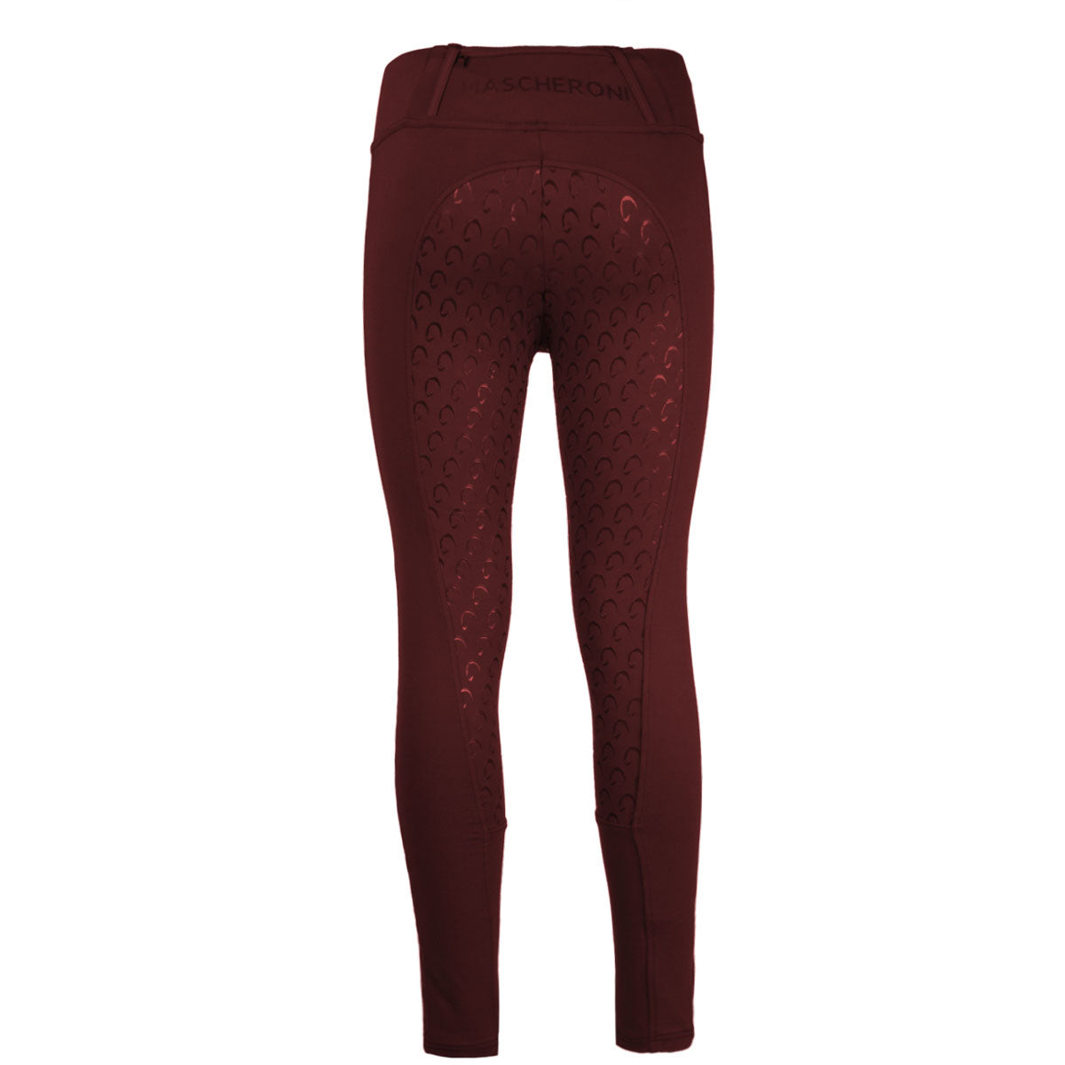 MASCHERONI SELLERIA Leggings Donna Full Grip Con Tasche Mascheroni Bordeaux 29MA-LEGGINGSMASK BORDEAUX 