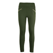 MASCHERONI SELLERIA Leggings Donna Full Grip Con Tasche Mascheroni Verde 29MA-LEGGINGSMASK VERDE 