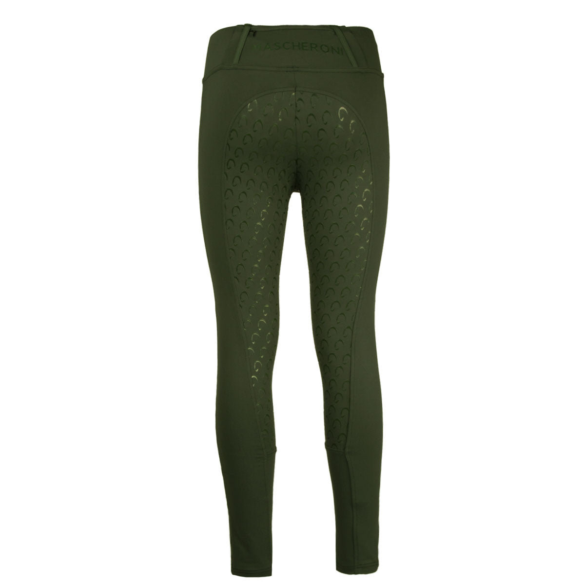 MASCHERONI SELLERIA Leggings Donna Full Grip Con Tasche Mascheroni Verde 29MA-LEGGINGSMASK VERDE 