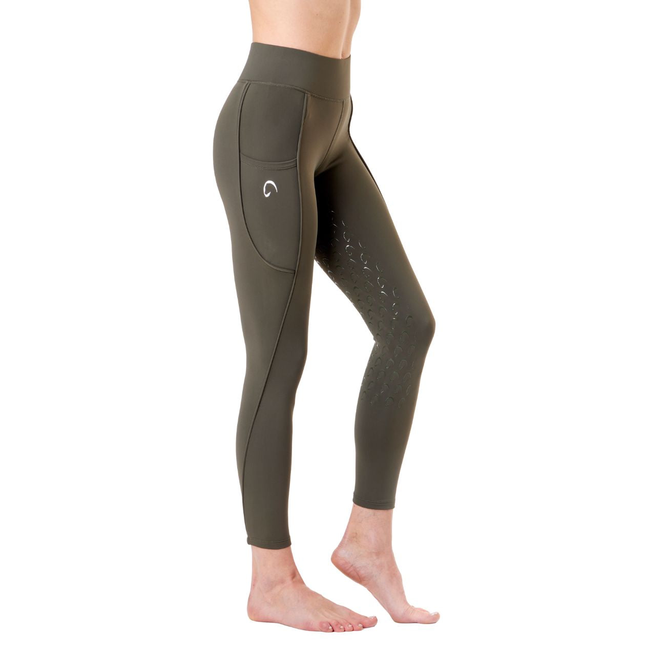 MASCHERONI SELLERIA Leggings Da Donna Full Grip Piazza Di Siena Mascheroni Verde 30MA-PIAZZADISIENA GREEN 