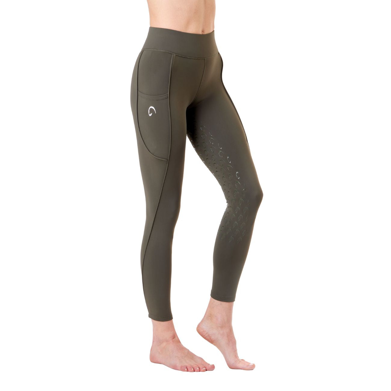 MASCHERONI SELLERIA Leggings Da Donna Full Grip Piazza Di Siena Mascheroni Verde 30MA-PIAZZADISIENA GREEN 