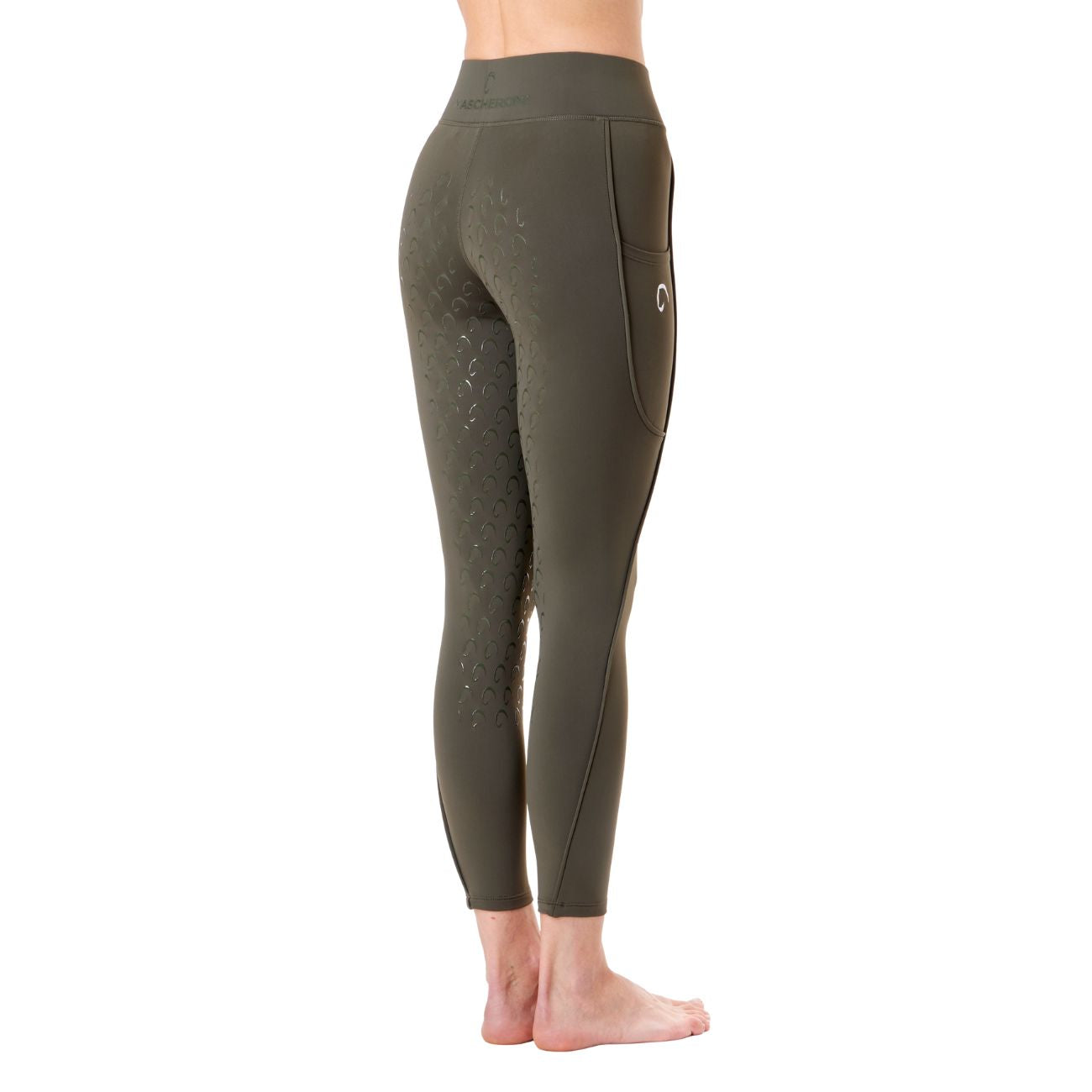 MASCHERONI SELLERIA Leggings Da Donna Full Grip Piazza Di Siena Mascheroni Verde 30MA-PIAZZADISIENA GREEN 