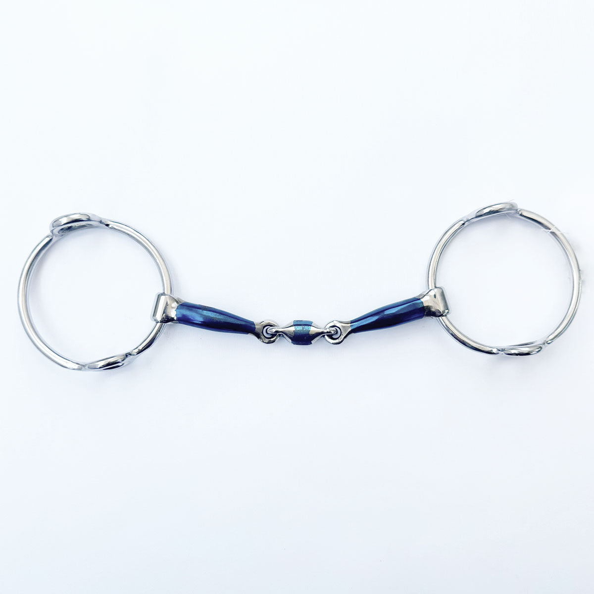 EQUINE HORSE Filetto Elevatore Spezzato In Tre Equine Horse 30MA-#18 SWEET IRON 