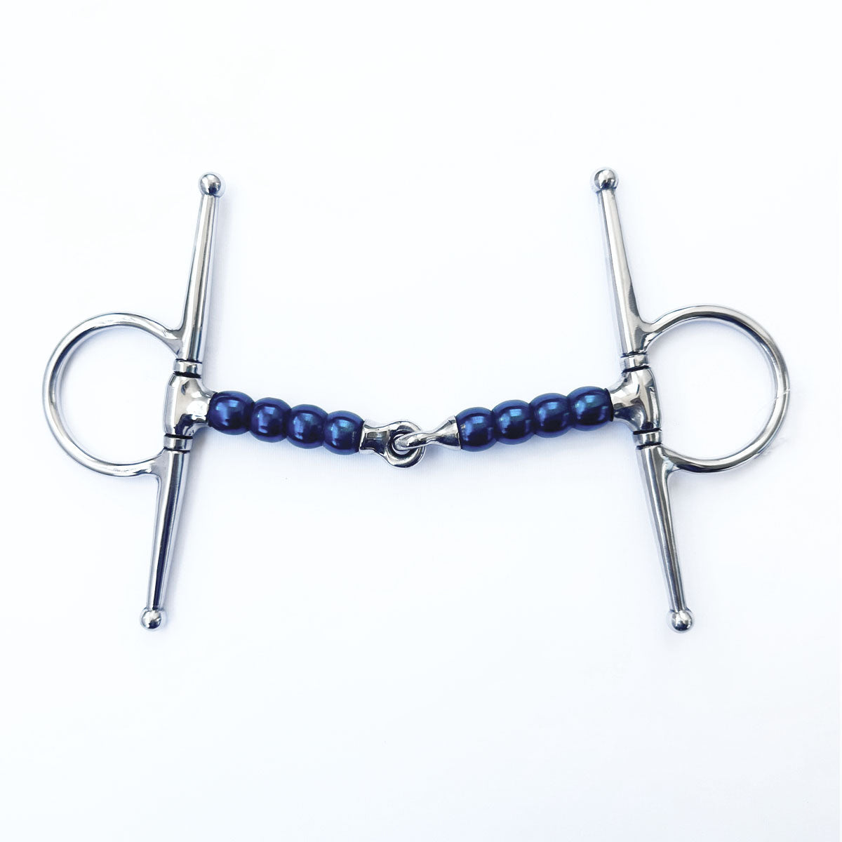 EQUINE HORSE Filetto Ad Aste Spezzato In Due Con Rulli Equine Horse 30MA-#34 SWEET IRON 