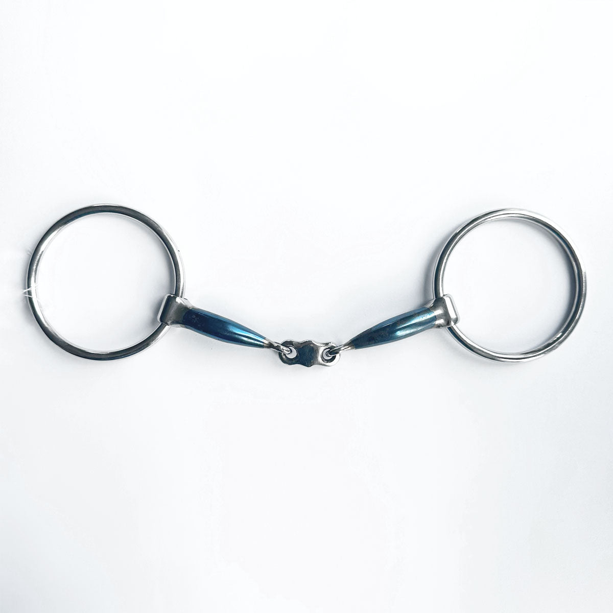 EQUINE HORSE Filetto Ad Anelli Spezzato In Tre Equine Horse 30MA-#35 SWEET IRON 