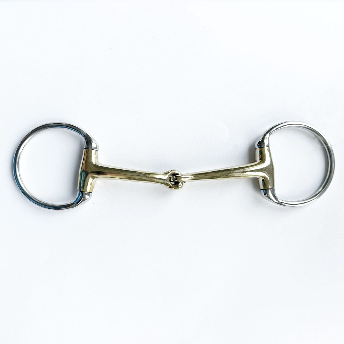 EQUINE HORSE Filetto Ad Oliva Spezzato In Due Equine Horse 30MA-#9 GERMAN SILVER 