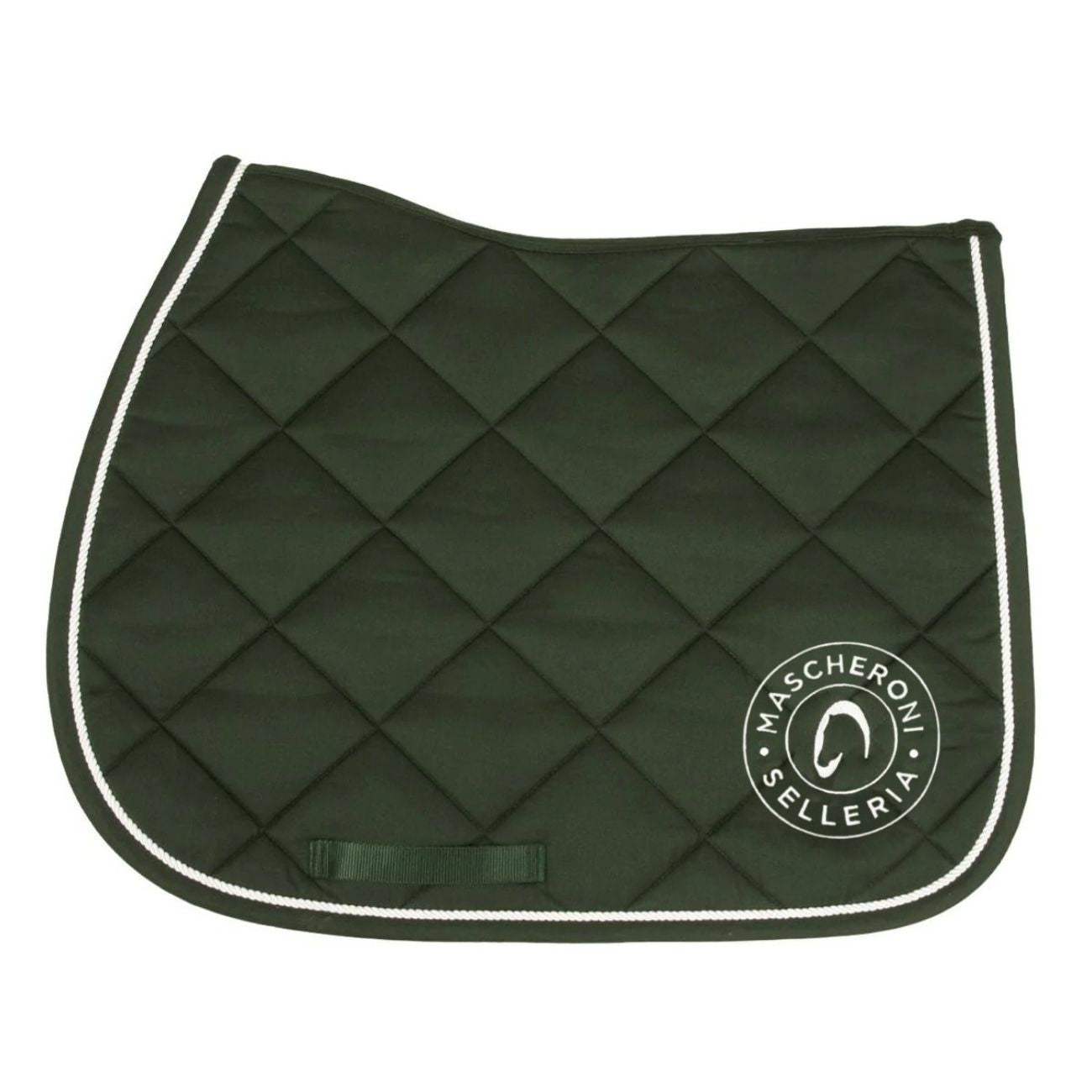 MASCHERONI SELLERIA Sottosella Da Salto Mascheroni Classic 31MA-SADDLEPAD DARK GREEN 