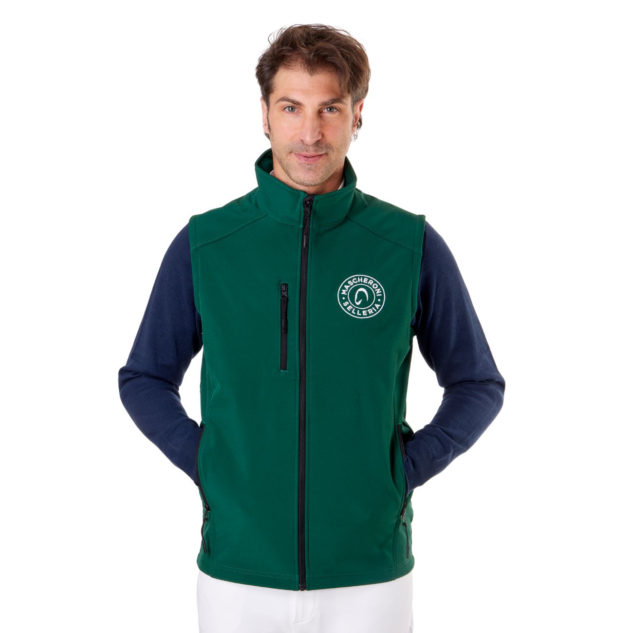 MASCHERONI SELLERIA Smanicato Tecnico Unisex Glasgow Mascheroni GLASGOW 07000 GREEN 
