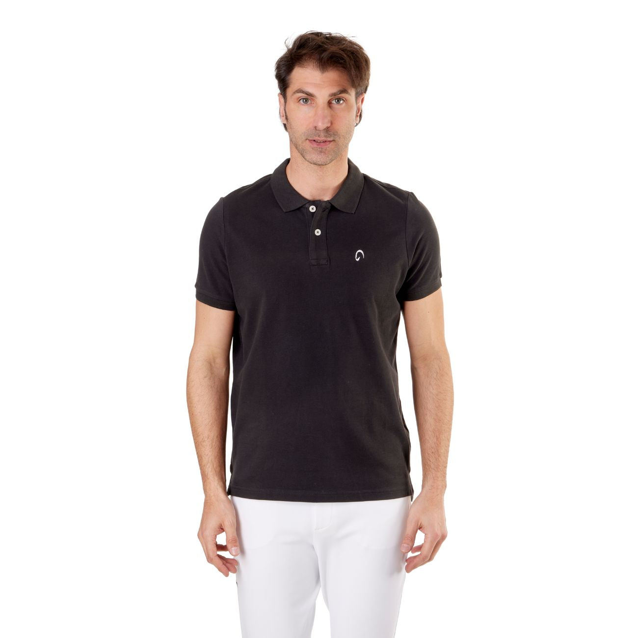 MASCHERONI SELLERIA Polo Vintage Da Uomo Mascheroni Charcoal MASCHERONI-KV2206 CHARCOAL 