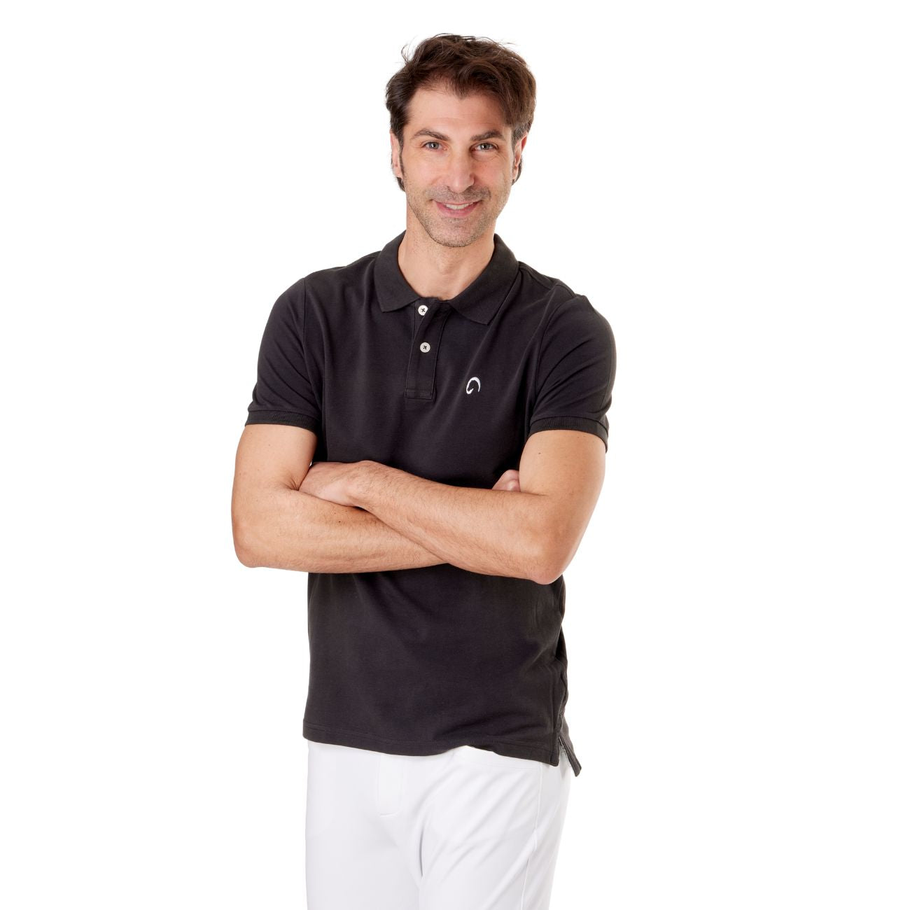 MASCHERONI SELLERIA Polo Vintage Da Uomo Mascheroni Charcoal MASCHERONI-KV2206 CHARCOAL 