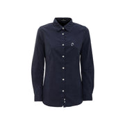 MASCHERONI SELLERIA Camicia Da Donna Classica  Mascheroni Blu MASCHERONI-NS503 NAVY BLUE 