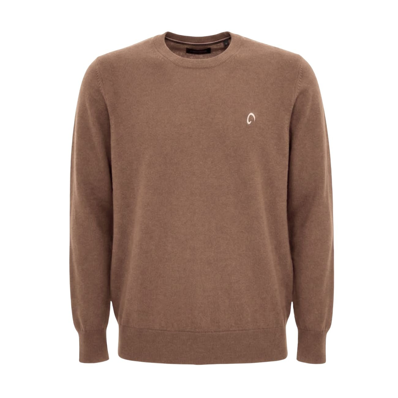 MASCHERONI SELLERIA Pullover Girocollo Da Uomo Casual Mascheroni Marrone MASCHERONI-NS901 GRIZZLYBROWN 