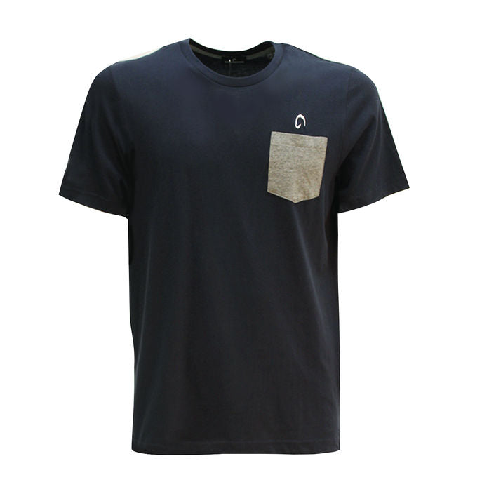 MASCHERONI SELLERIA T-Shirt Da Uomo A Manica Corta Con Tasca Mascheroni MASCHERONI/HS375K BLUE NAVY 