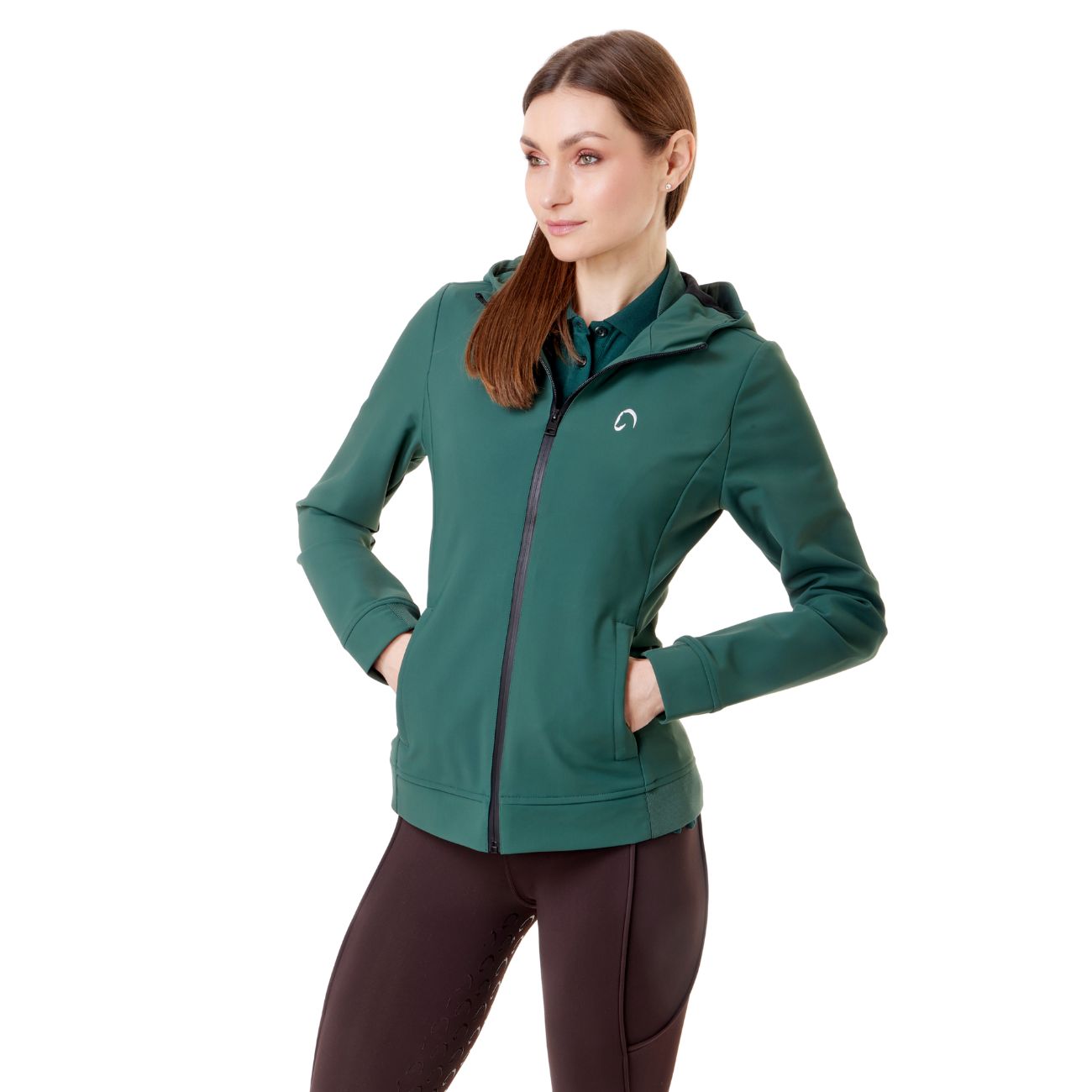 MASCHERONI SELLERIA Softshell Mascheroni Donna Leggero Estivo Verde MASDSFT01-NOPILE GREEN 