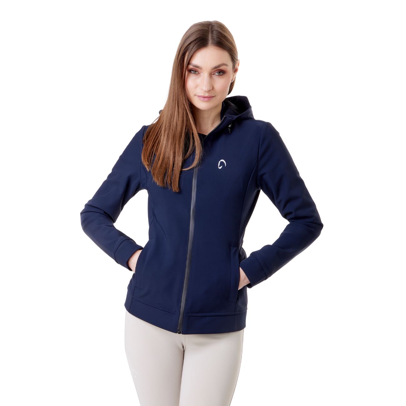 MASCHERONI SELLERIA Softshell Mascheroni Donna Pesante Invernale Blu MASDSFT01 BLUE 