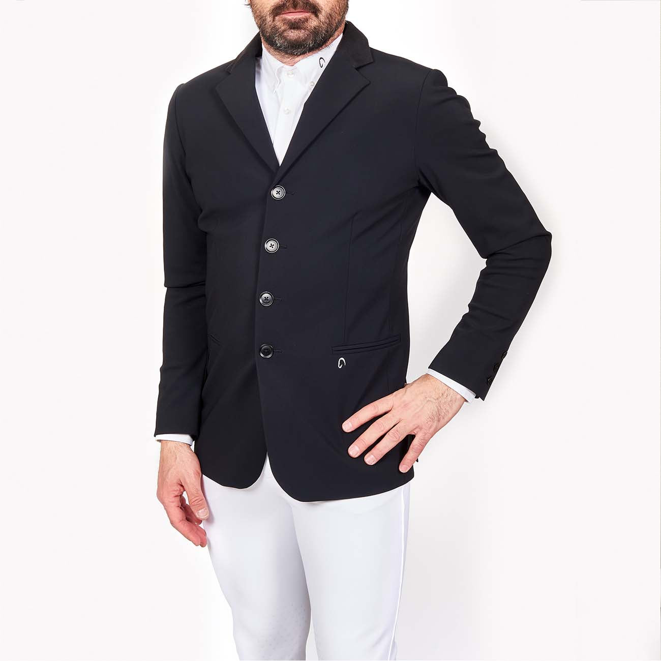 MASCHERONI SELLERIA Giacca Da Concorso Da Uomo Mascheroni Nero MASUGC02 BLACK 