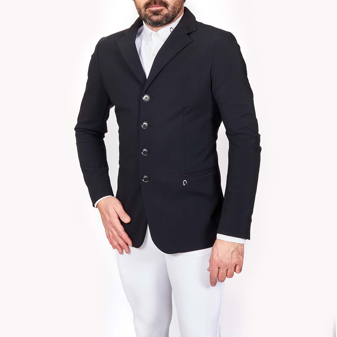 MASCHERONI SELLERIA Giacca Da Concorso Da Uomo Mascheroni Nero MASUGC02 BLACK 