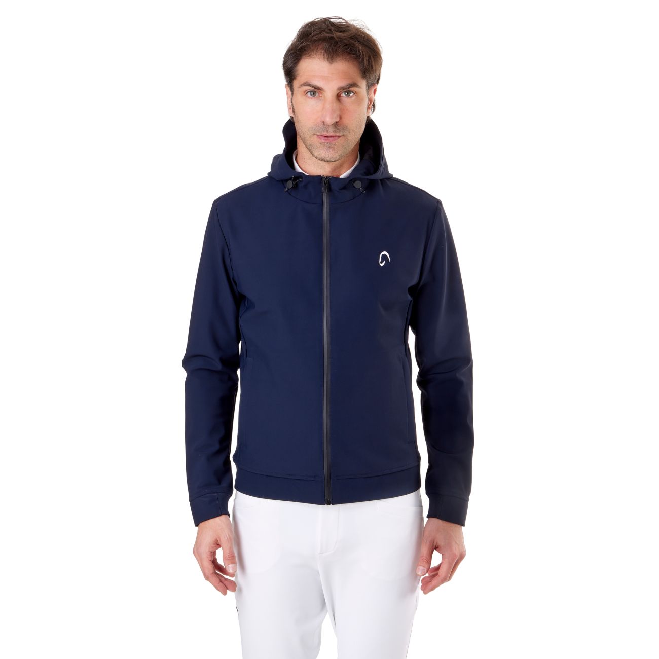 MASCHERONI SELLERIA Softshell Mascheroni Uomo Leggero Estivo Blu MASUSFT02-NOPILE BLUE 