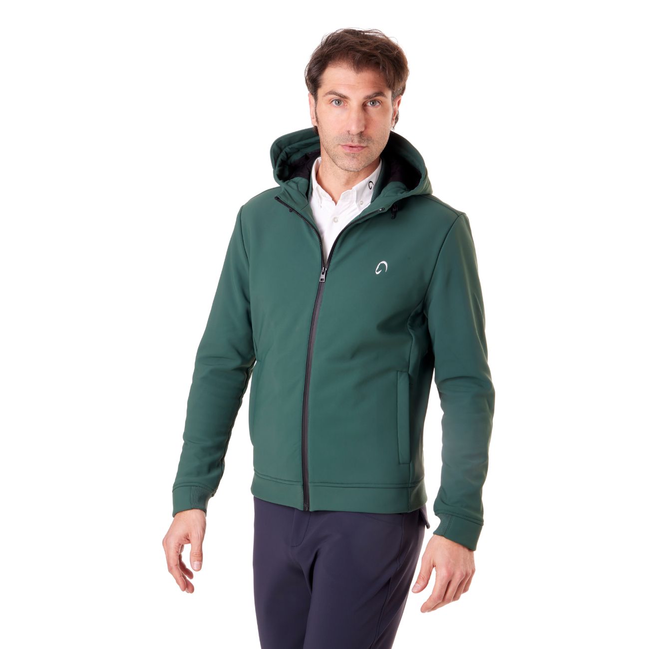 MASCHERONI SELLERIA Softshell Mascheroni Uomo Leggero Estivo Verde MASUSFT02-NOPILE GREEN 