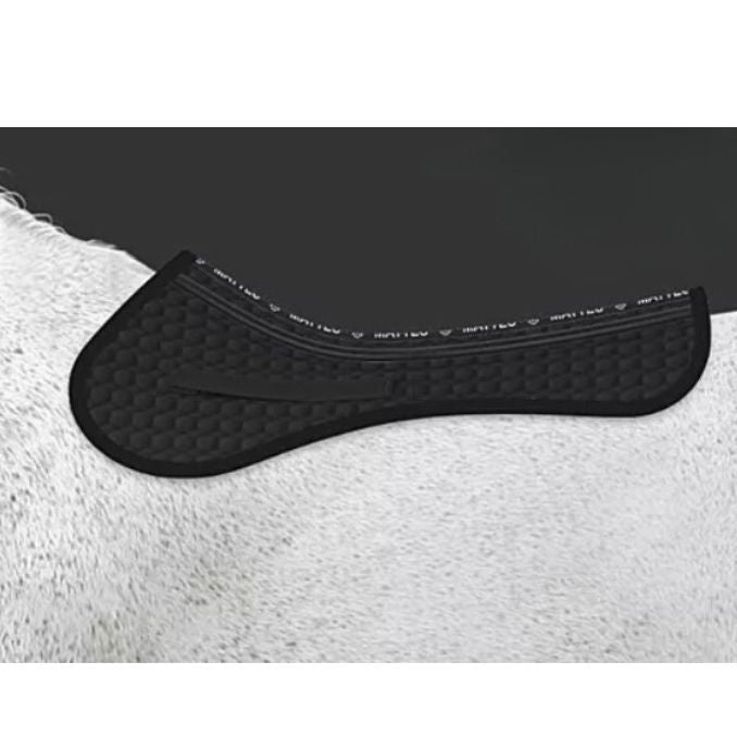 MATTES Mattes | Sottosella Half Pad Con Agnellino 2 Pocket Corr. Sysetm Mattes | Nero Pelo Nero | protezione garrese e distribuzione pressioni 09MT0211-X0211 NERO PELO NERO 
