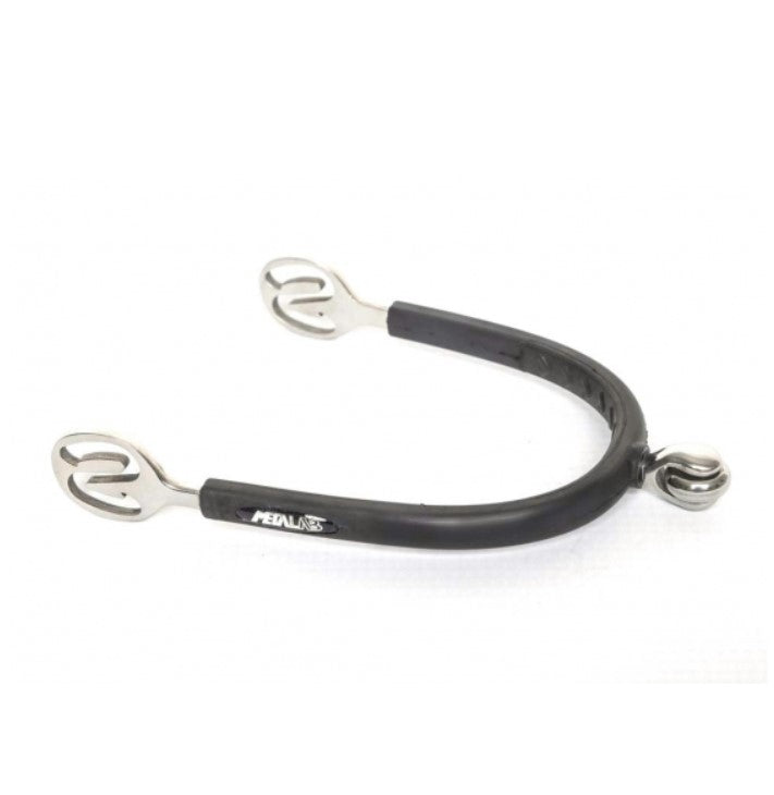 METALAB METALAB Sperone Metalab "Soft Touch" Spurs, Horizontal Rowel Neck : 30 Mm nan Speroni 32EK-280127 006 