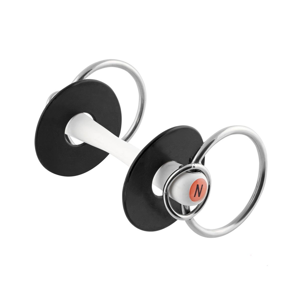 NATHE NATHE FILETTO NATHE CON 2 ANELLI 20 MM MISURA MM 120 ANELLI 70MM Bianco - FILETTI AD ANELLI 09SA03115 NATHE 