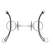 NATHE NATHE FILETTO ELEVATORE AD ANELLI CANNA 20 MM. CON BOCCA MULLEN FLESSIBILE NATHE Bianco - ELEVATORE 40434 NATHE 