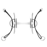 NATHE NATHE NATHE FULL CHEEK GAG BIT 20MM WITH FLEX. MULLEN MOUTH SPRENGER Bianco - ELEVATORE 41292 NATHE 