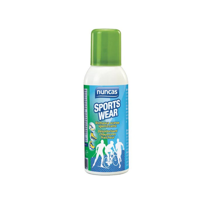 NUNCAS Spray Igienizzante Antiodore 150ml Nuncas Sportswear 09NU-4000284 NEUTRO 