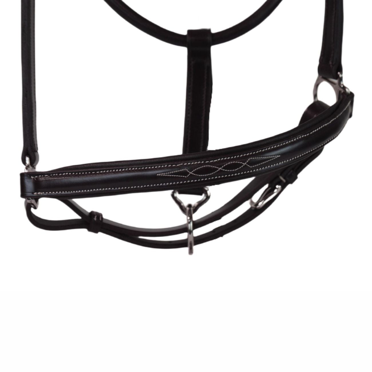 PARIANI PARIANI CAVEZZA IN CUOIO OXER BLACK CAPEZZINI E CAPEZZE 09PA290100 BLACK 