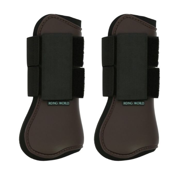 Riding World Stinchiere Tendon Boots Marrone — foto 1 di 2