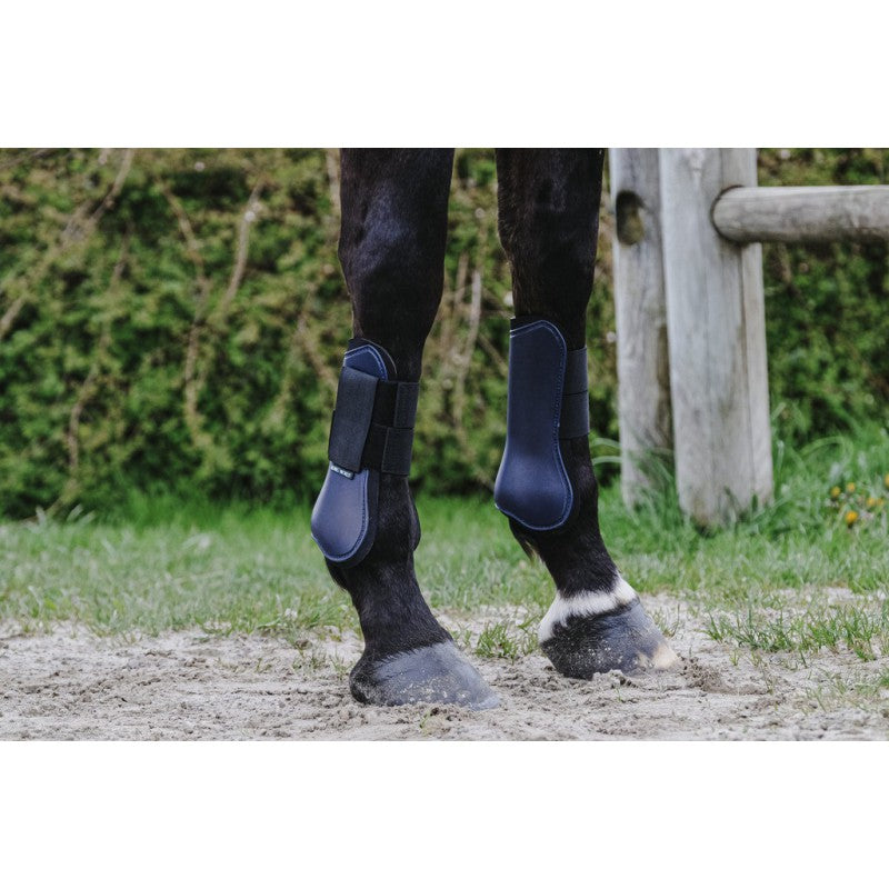 Riding World Stinchiere Tendon Boots Blu Navy — foto 2 di 2