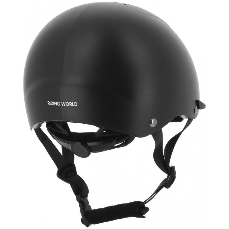 RIDING WORLD RIDING WORLD Cap Windy Riding World BLACK salvaschiena per sella inglese 911620 201 MATT BLACK 