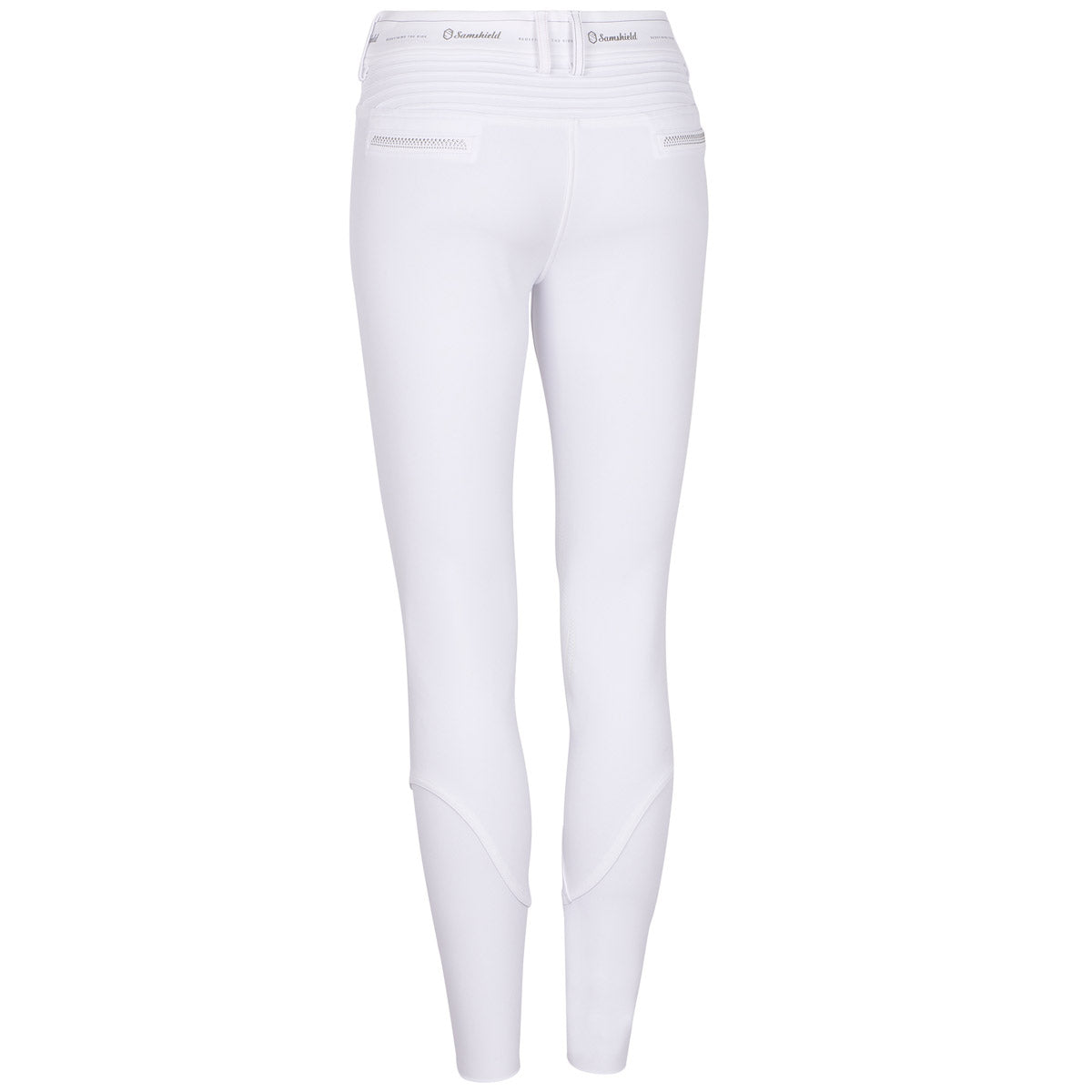 SAMSHIELD Pantalone Da Equitazione Da Donna Alpha Samshield Bianco 09SS-ALPHA WHITE ROSE GOLD 