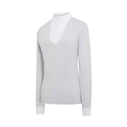 SAMSHIELD SAMSHIELD Ls Bianco polo e camicie 09SS-LS-SHRT-FAUSTINA WHITE LUREX 