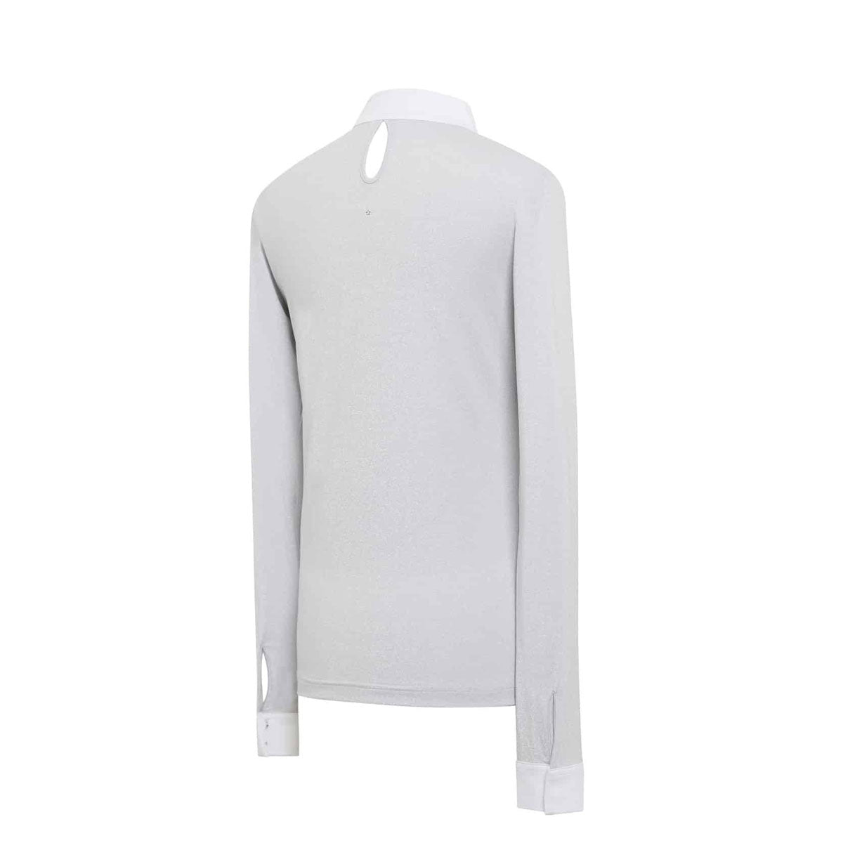 SAMSHIELD SAMSHIELD Ls Bianco polo e camicie 09SS-LS-SHRT-FAUSTINA WHITE LUREX 