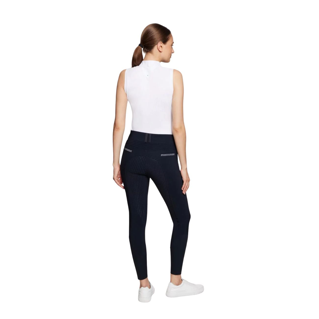SAMSHIELD Pantaloni Donna Con Fodera In Pile Clara Blu 29SS-CLARA NAVY TONE ON TONE 