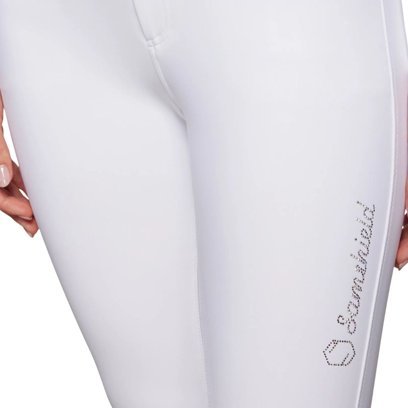 SAMSHIELD Pantaloni Donna Con Fodera In Pile Clara Bianco 29SS-CLARA WHITE TONE ON TONE 
