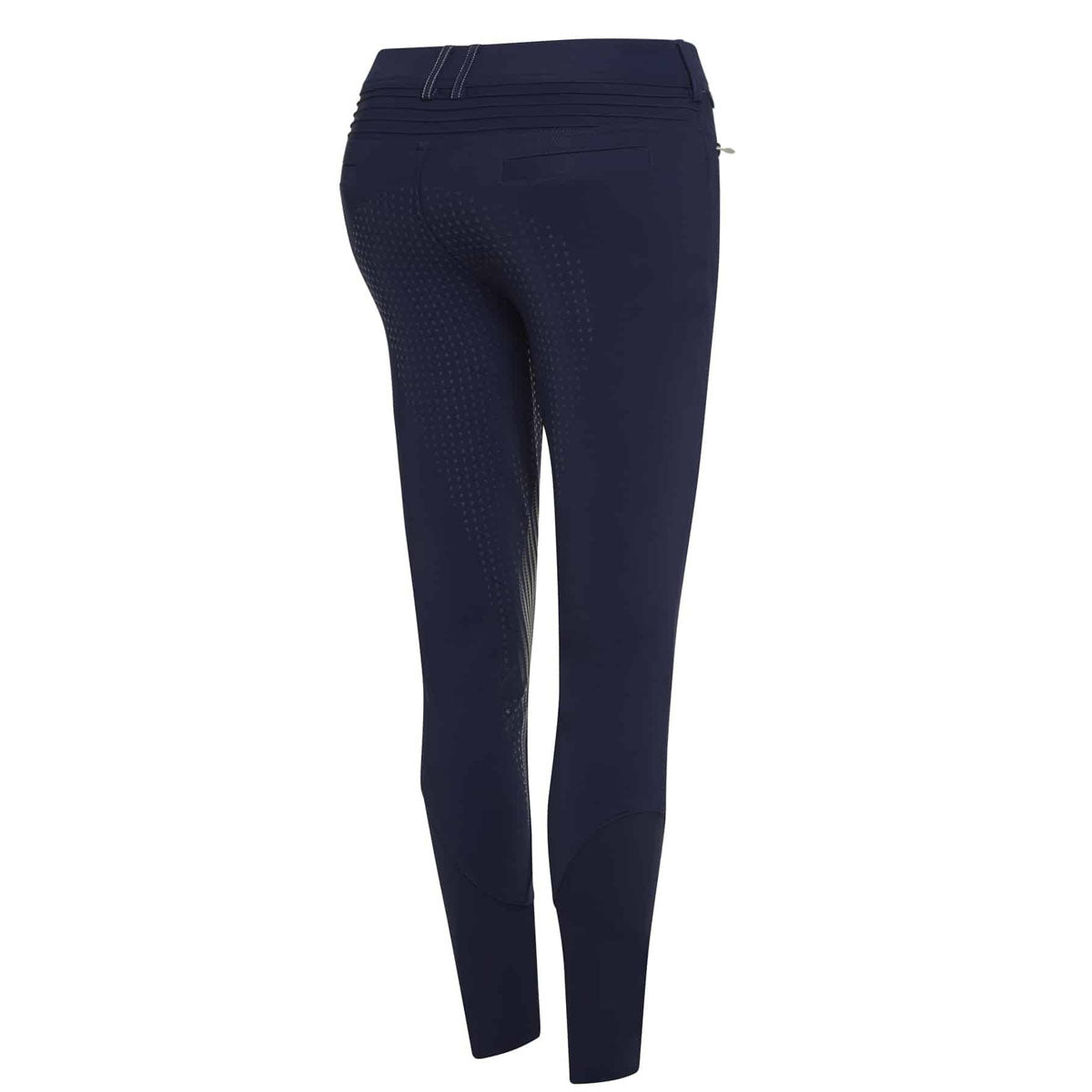 SAMSHIELD Pantalone Da Equitazione Da Donna Diane Samshield Blu 29SS-DIANEMETALDOTS NIGHT BLUE TONE ON TONE 