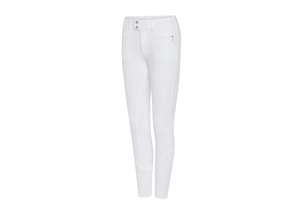 SAMSHIELD Pantalone Da Equitazione Da Donna Chlemb Samshield Bianco 30SS-CHLEMB WHITE 