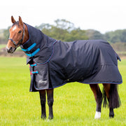SHIRES EQUESTRIAN SHIRES EQUESTRIAN COPERTA DA PADDOCK CON COLLO 200 GR Nero COPERTE DA PADDOCK 32SH-9396 BLACK 
